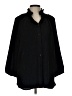 Sara Campbell Black 3/4 Sleeve Blouse Size L - photo 1