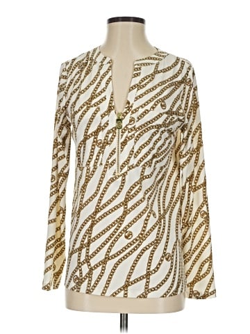 MICHAEL Michael Kors Long Sleeve Blouse (view 1)
