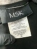 MSK Solid Black Casual Dress Size M - photo 4