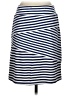 J. McLaughlin Stripes Blue Casual Skirt Size S - photo 2