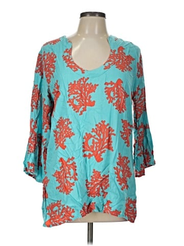 Escapada 3/4 Sleeve Blouse (view 1)