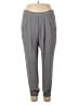 Eileen Fisher 100% Silk Solid Gray Silk Pants Size XS - photo 1