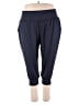 LIVI Solid Blue Active Pants Size 22 Plus - photo 1