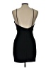 Hello Molly Solid Black Cocktail Dress Size L - photo 2