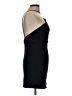 Hello Molly Solid Black Cocktail Dress Size L - photo 4