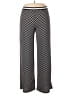 Bobeau Argyle Black Casual Pants Size L - photo 1