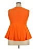 Shein Curve Orange Sleeveless Blouse Size 2X - photo 2