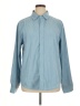 Unbranded Blue Long Sleeve Button-Down Shirt Size XL - photo 1
