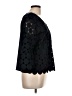 Ann Taylor 100% Polyester Black 3/4 Sleeve Blouse Size L - photo 4