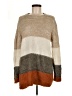 Universal Thread Color Block Brown Pullover Sweater Size M - photo 1