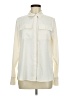 Assorted Brands 100% Polyester Color Block Ivory Long Sleeve Blouse Size M - photo 1