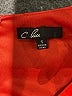 C. Luce Solid Red Cocktail Dress Size S - photo 7