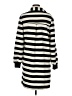 Unbranded Stripes Gray Casual Dress Size M - photo 2