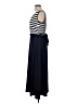 Talbots Stripes Blue Casual Dress Size Lg Petite - photo 5