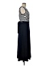 Talbots Stripes Blue Casual Dress Size Lg Petite - photo 4