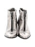 Sole Society Metallic Silver Ankle Boots Size 8 - photo 2