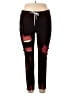 Unbranded Graphic Black Track Pants Size L - photo 1