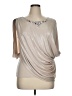 Jennifer Lopez Silver 3/4 Sleeve Blouse Size XL - photo 1