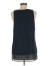 CAbi 100% Polyester Blue Sleeveless Blouse Size M - photo 2