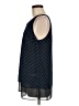 CAbi 100% Polyester Blue Sleeveless Blouse Size M - photo 5