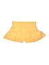 FP Movement 100% Polyester Solid Yellow Shorts Size S - photo 1