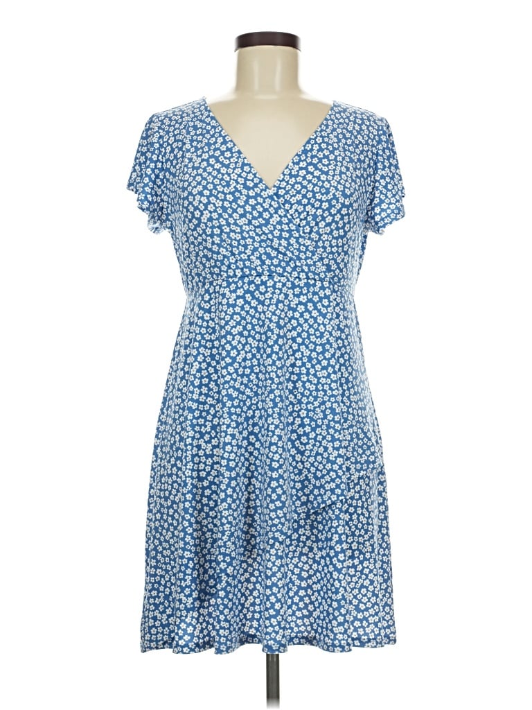 Pre-owned Kaileigh Casual Dress In Blue
