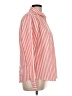 Lands' End 100% Cotton Stripes Orange Long Sleeve Button-Down Shirt Size 12 - photo 4