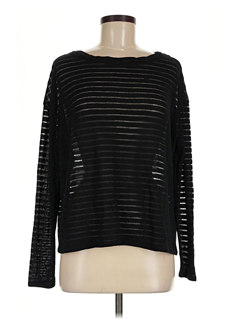 Pre-owned 14th & Union Long Sleeve T-shirt In Black
