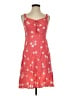 SO 100% Rayon Red Casual Dress Size S - photo 1