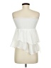 Shein White Sleeveless Top Size M - photo 2