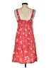 SO 100% Rayon Red Casual Dress Size S - photo 2