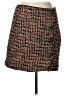 J.O.A. Just One Answer Tweed Brown Casual Skirt Size L - photo 1