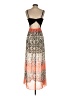 Trixxi 100% Polyester Print Orange Cocktail Dress Size XS - photo 2