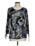 C established 1946 Blue 3/4 Sleeve Blouse Size M - photo 1