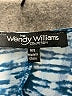 Wendy Williams 100% Polyester Blue Kimono Size Med - Lg - photo 7