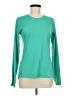 Nike 100% Polyester Green Long Sleeve T-Shirt Size M - photo 1