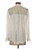 Free People Ivory Long Sleeve Blouse Size S - photo 2