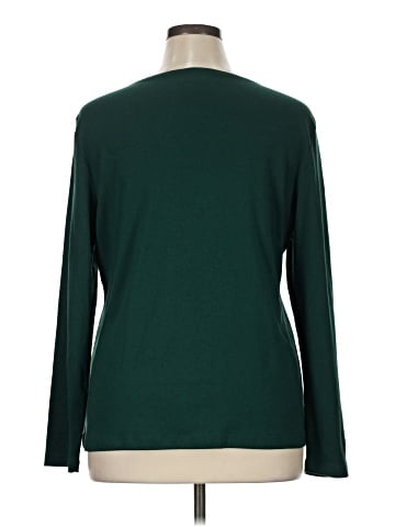 Karen Scott Long Sleeve Top (view 2)