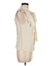 Calvin Rucker 100% Silk Ivory Blouse Size M - photo 4