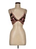 Alice + Olivia 100% Polyester Brown Sleeveless Top Size 6 - photo 1