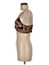 Alice + Olivia 100% Polyester Brown Sleeveless Top Size 6 - photo 5