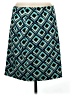 Kasper Argyle Teal Casual Skirt Size 6 - photo 1