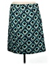 Kasper Argyle Teal Casual Skirt Size 6 - photo 2