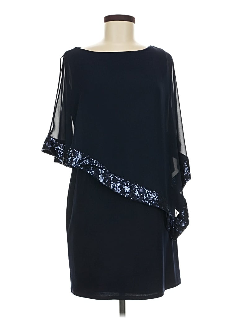 Pre-owned Xscape Cocktail Dress In Blue