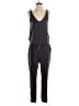 Chaser Metallic Gray Jumpsuit Size S - photo 1