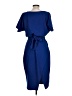 Kensie Solid Blue Cocktail Dress Size 12 - photo 2