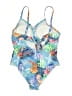 Unbranded Print Blue One Piece Swimsuit Size L - photo 2