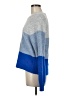 Evereve Color Block Blue Pullover Sweater Size M - photo 5