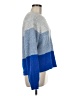 Evereve Color Block Blue Pullover Sweater Size M - photo 4