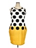 Unbranded Polka Dots Yellow Casual Dress Size 2X - photo 1